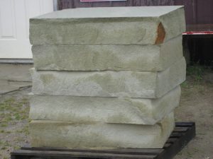 machine cut steps boulders direct